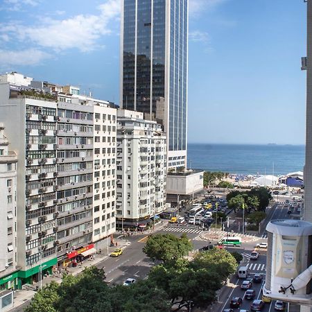 Apartamento Completo Na Praia De Copacabana 02 Quartos Com Vista Lateral Mar Em Andar Alto, Ar, Wifi , Netflix, Pauloangerami Rmvc18 Rio de Janeiro Kültér fotó