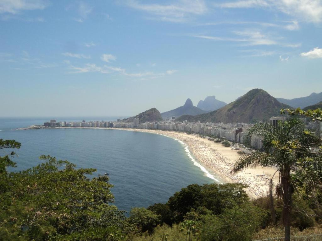 Apartamento Completo Na Praia De Copacabana 02 Quartos Com Vista Lateral Mar Em Andar Alto, Ar, Wifi , Netflix, Pauloangerami Rmvc18 Rio de Janeiro Kültér fotó