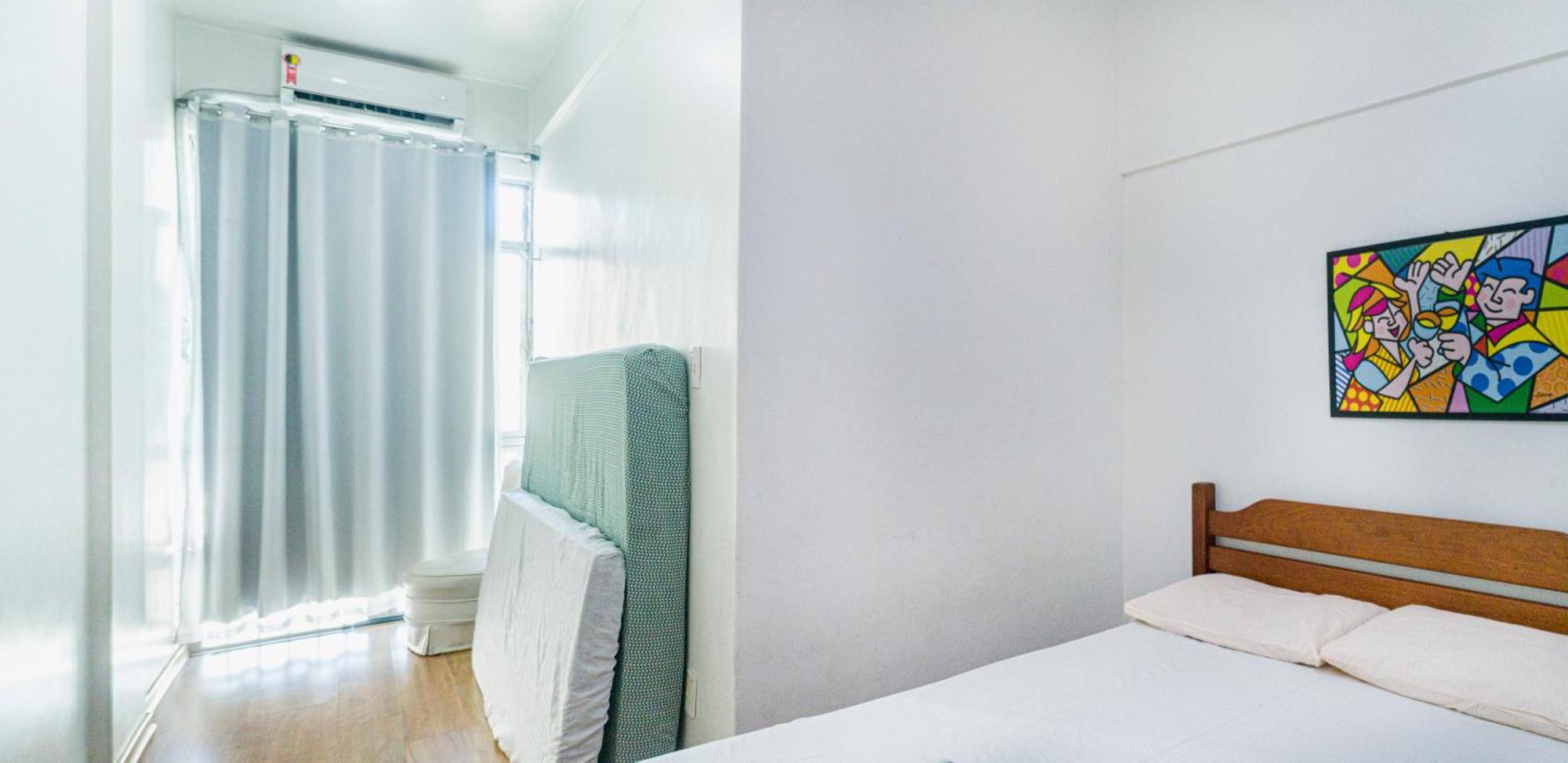 Apartamento Completo Na Praia De Copacabana 02 Quartos Com Vista Lateral Mar Em Andar Alto, Ar, Wifi , Netflix, Pauloangerami Rmvc18 Rio de Janeiro Kültér fotó