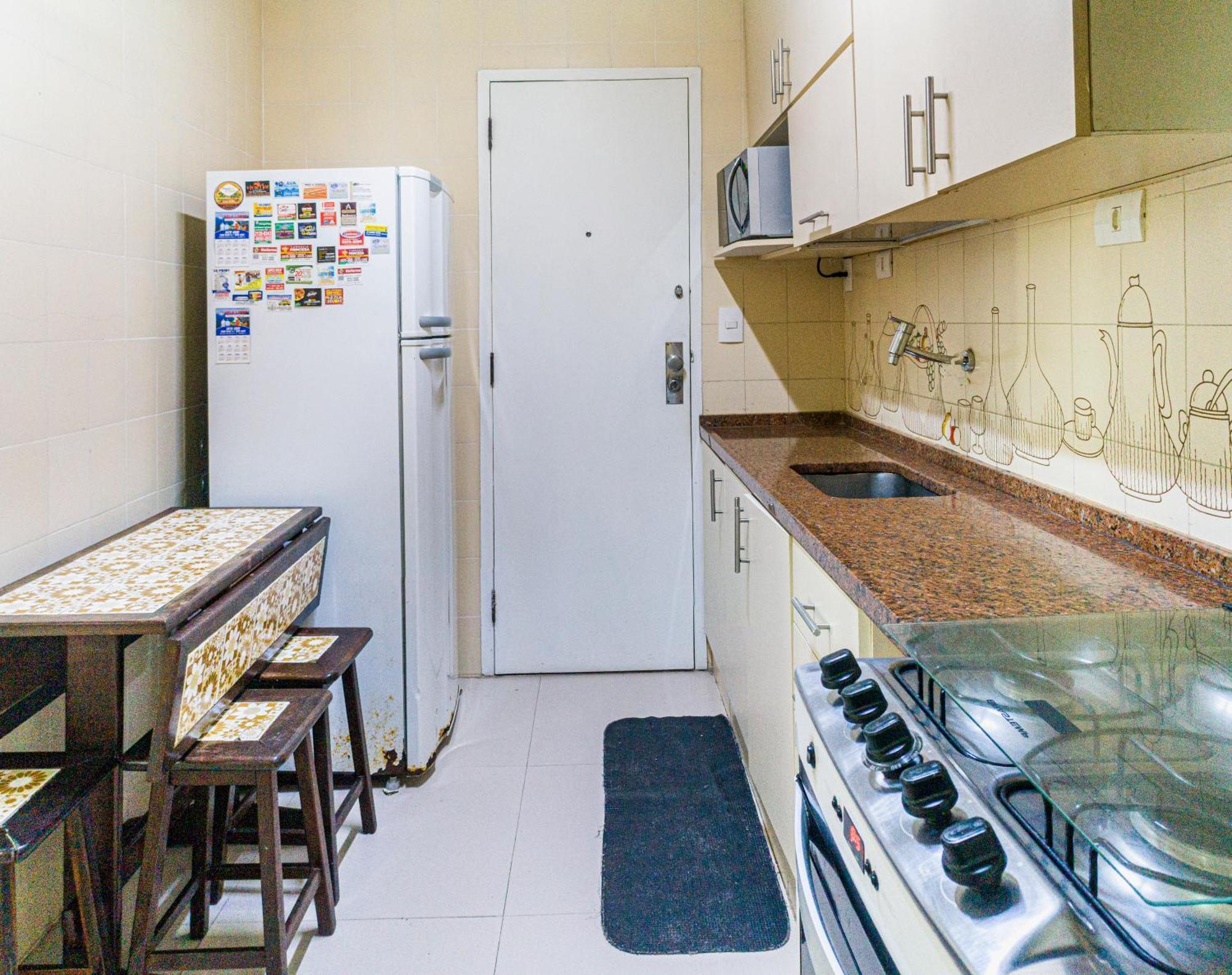 Apartamento Completo Na Praia De Copacabana 02 Quartos Com Vista Lateral Mar Em Andar Alto, Ar, Wifi , Netflix, Pauloangerami Rmvc18 Rio de Janeiro Kültér fotó