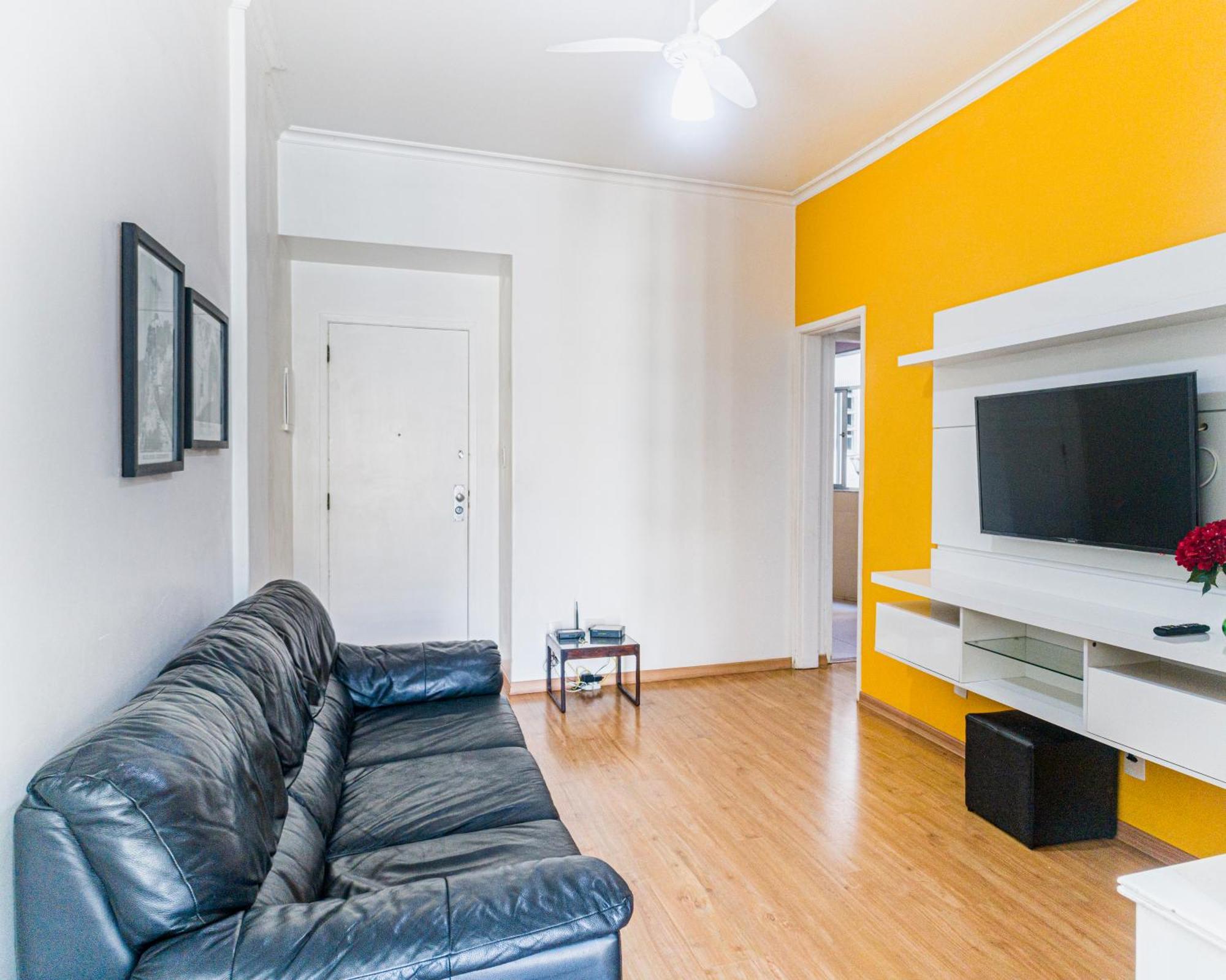 Apartamento Completo Na Praia De Copacabana 02 Quartos Com Vista Lateral Mar Em Andar Alto, Ar, Wifi , Netflix, Pauloangerami Rmvc18 Rio de Janeiro Kültér fotó