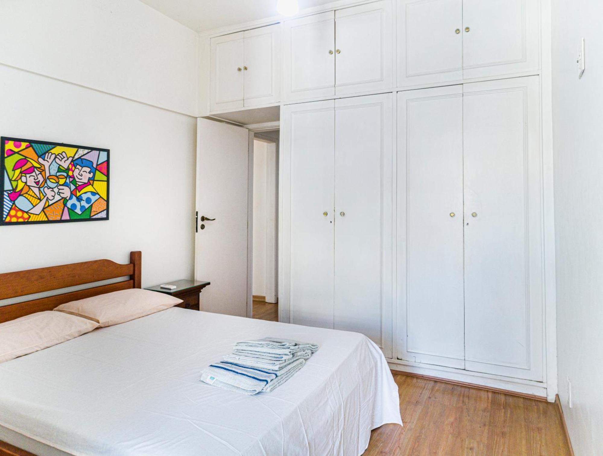Apartamento Completo Na Praia De Copacabana 02 Quartos Com Vista Lateral Mar Em Andar Alto, Ar, Wifi , Netflix, Pauloangerami Rmvc18 Rio de Janeiro Kültér fotó