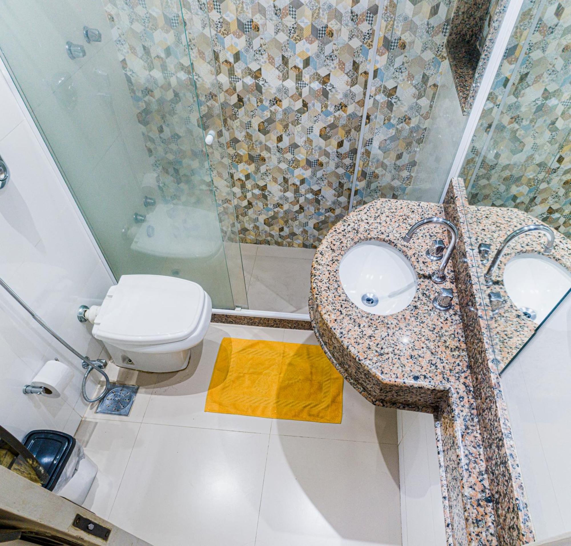 Apartamento Completo Na Praia De Copacabana 02 Quartos Com Vista Lateral Mar Em Andar Alto, Ar, Wifi , Netflix, Pauloangerami Rmvc18 Rio de Janeiro Kültér fotó