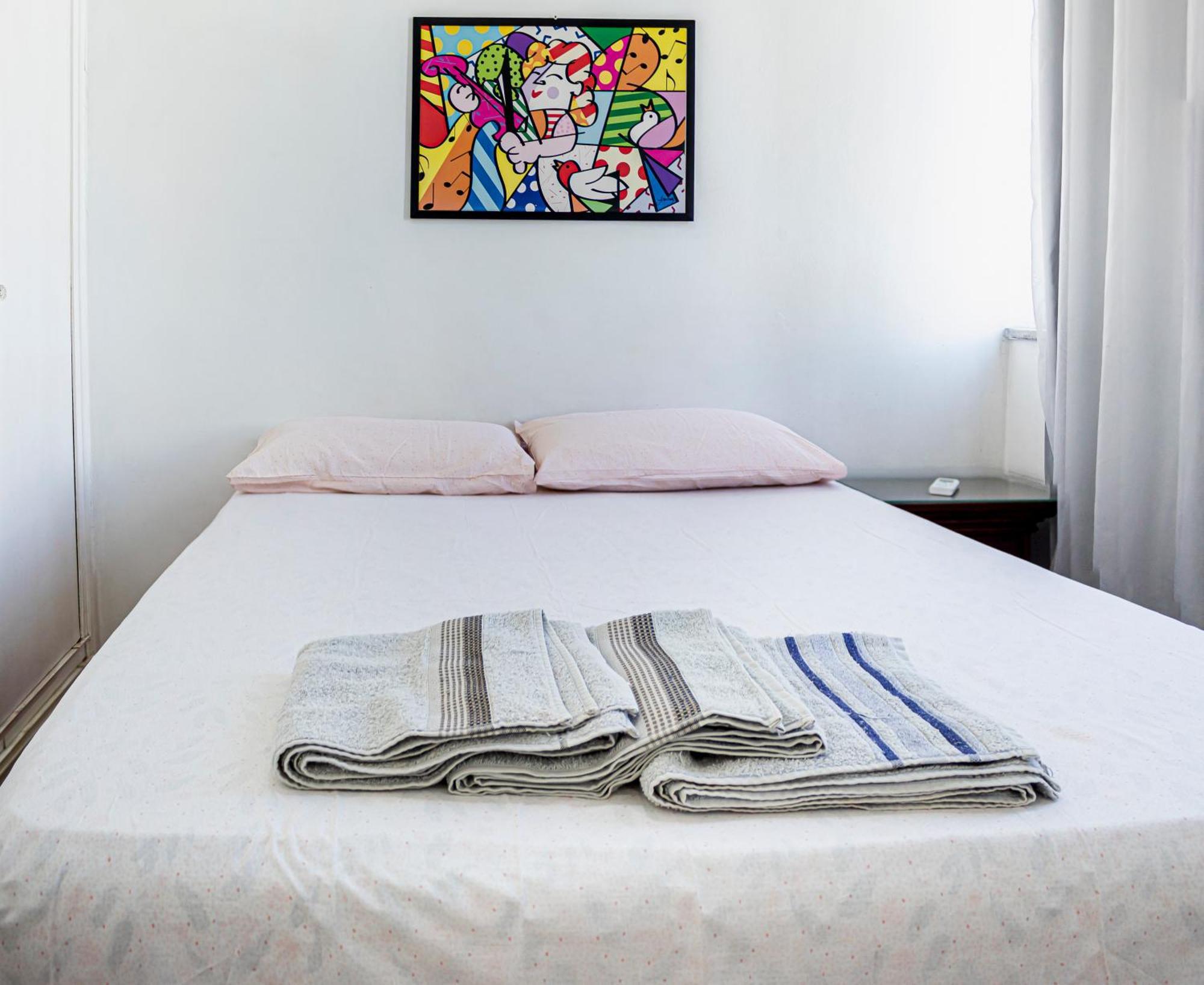 Apartamento Completo Na Praia De Copacabana 02 Quartos Com Vista Lateral Mar Em Andar Alto, Ar, Wifi , Netflix, Pauloangerami Rmvc18 Rio de Janeiro Kültér fotó